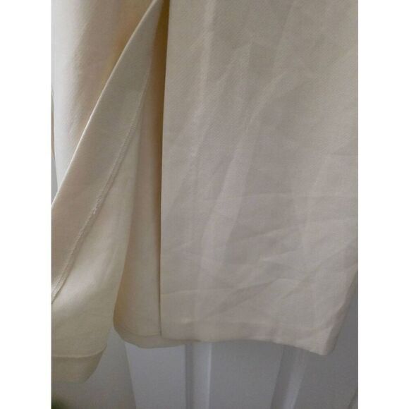 Zara Cut Out Slim Midi Cream Size M NWT Blogger Favorite - Picture 9 of 11